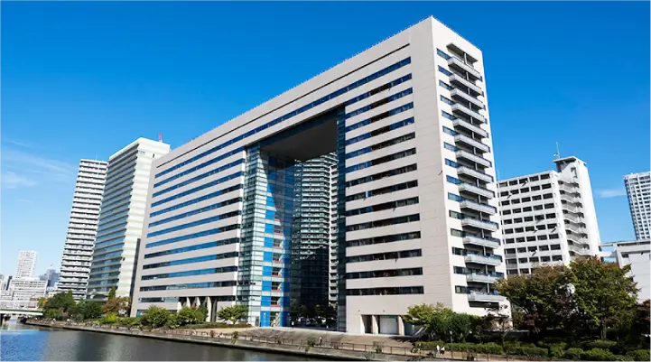 東京本社 リバージュ品川の外観