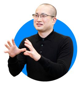 T.Y社員のインタビュー写真